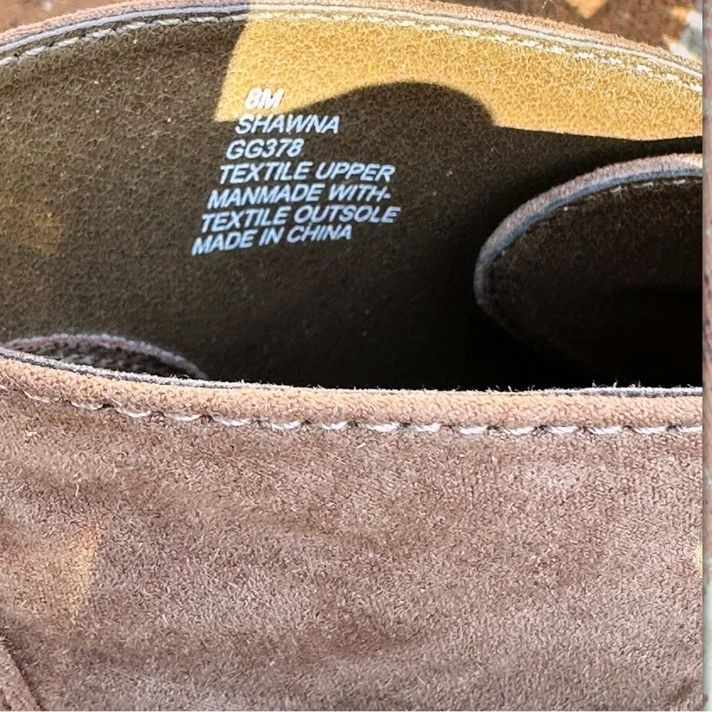 MIA SHAWNA BEIGE / TAUPE BOOTIES 8